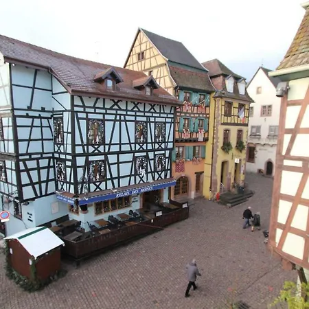 Chambre Chez L'Habitant Le Rouge-Gorge - Coeur De Riquewihr - 2 Personnes Exterior photo